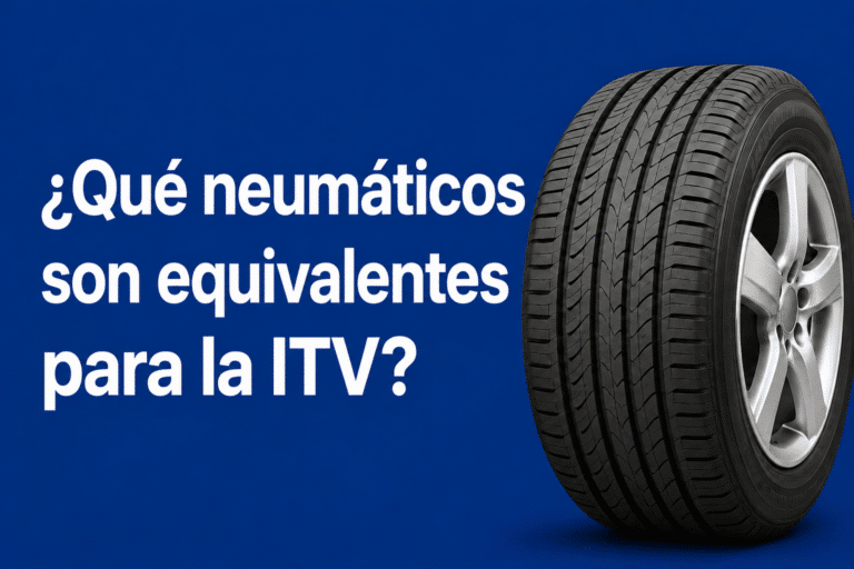 Qué neumáticos son equivalentes para la ITV