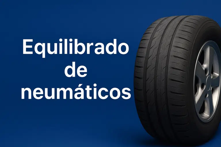 equilibrado de neumáticos
