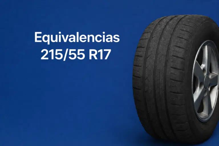 Equivalencias 215/55 R17