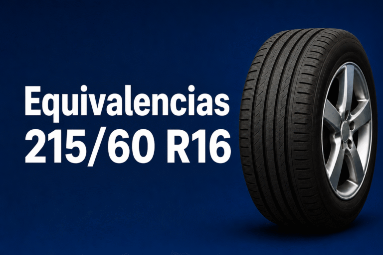 Equivalencias 215/60 R16
