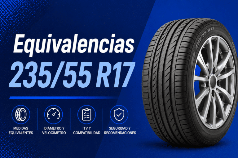 Equivalencias 235/55 R17