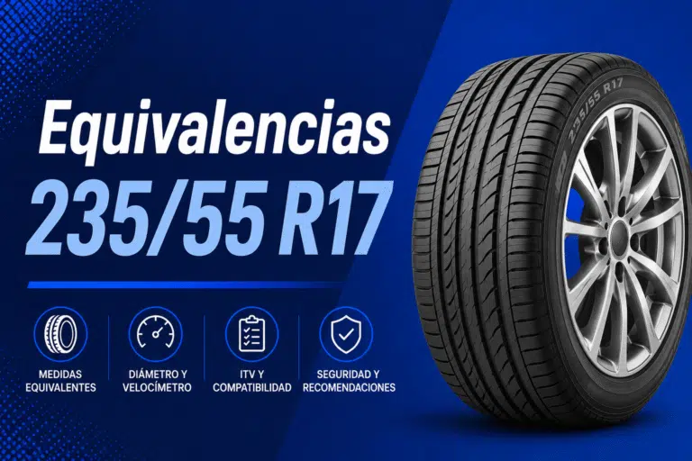 Equivalencias 235/55 R17