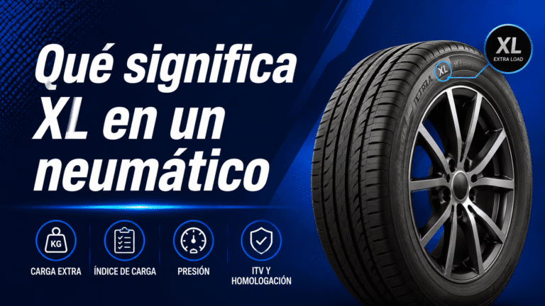 Qué significa XL en un neumático