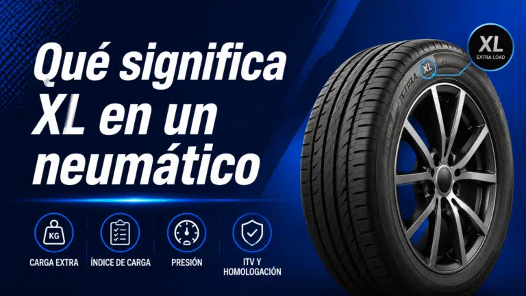 Qué significa XL en un neumático